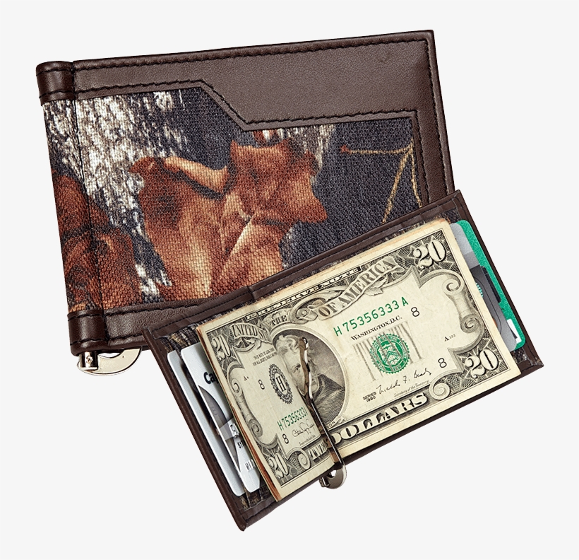 De Clipe Da Camuflagem Do Couro Pocket - Weber's Camo Nylon Bi-fold Wallet W/ Clever Clip 200831, transparent png