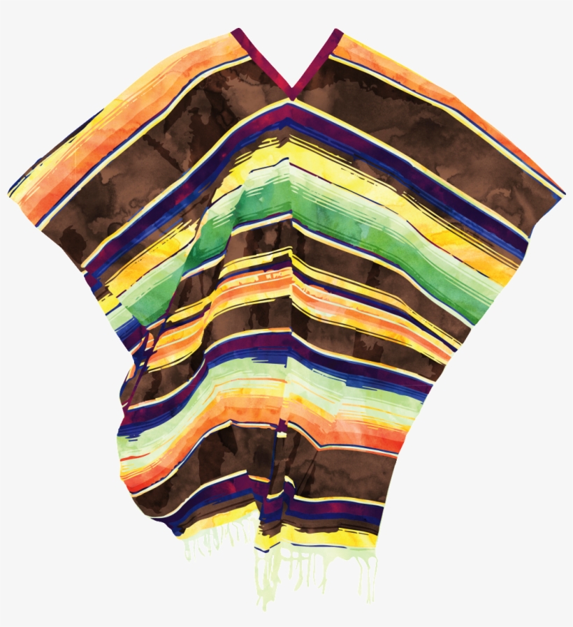 Retro Striped Cloth Cartoon Transparent - Illustration, transparent png