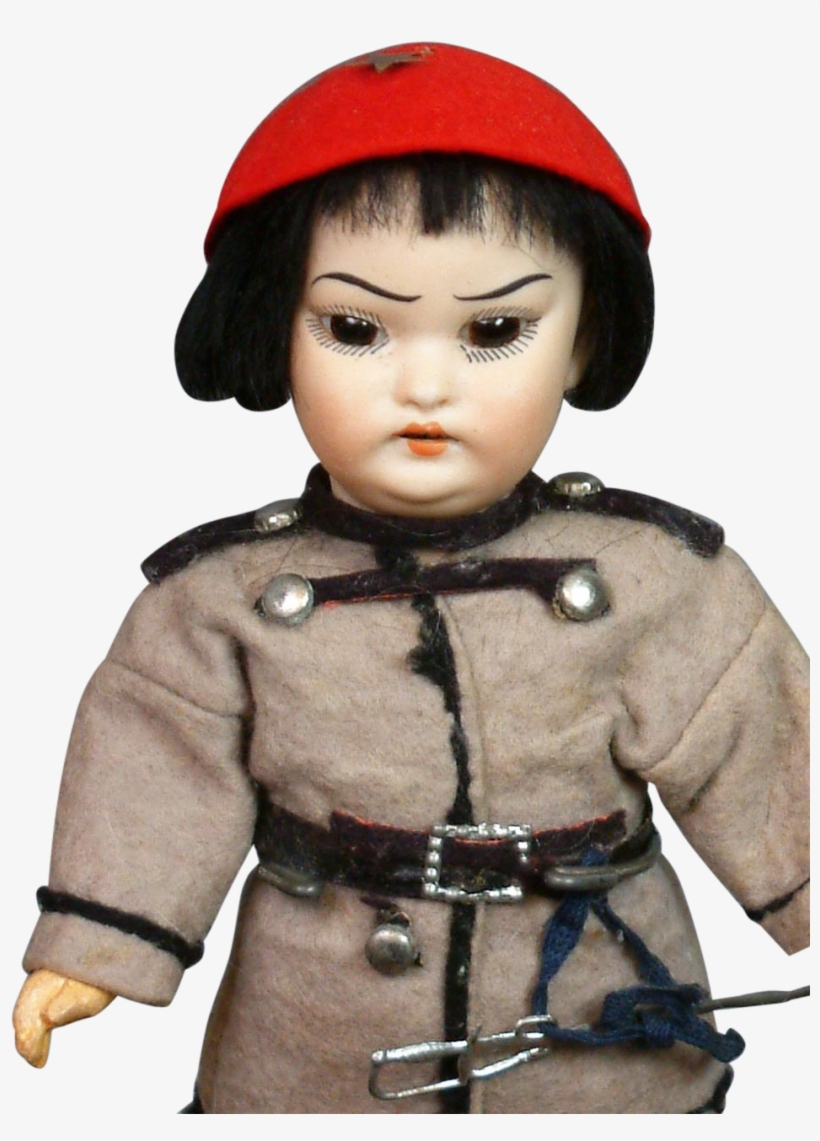 Hoffmeister 4900 Asian Soldier Antique Character Doll - Doll, transparent png