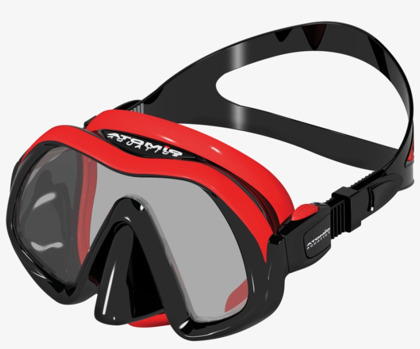 Atomic Aquatics Venom Dive Mask - Diving Mask, transparent png