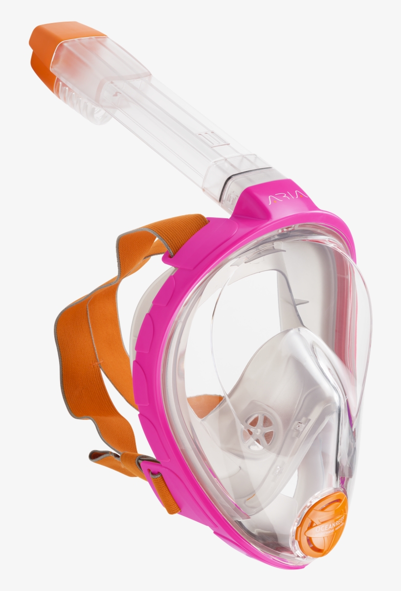 Click To Enlarge - Ocean Reef Aria Full Face Snorkel Mask, transparent png