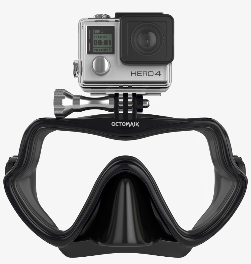 Frameless Dive Mask For Gopro Http - Gopro Mask, transparent png