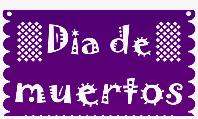 Cosas En Para El D A De - Papel Picado Muertos Png, transparent png