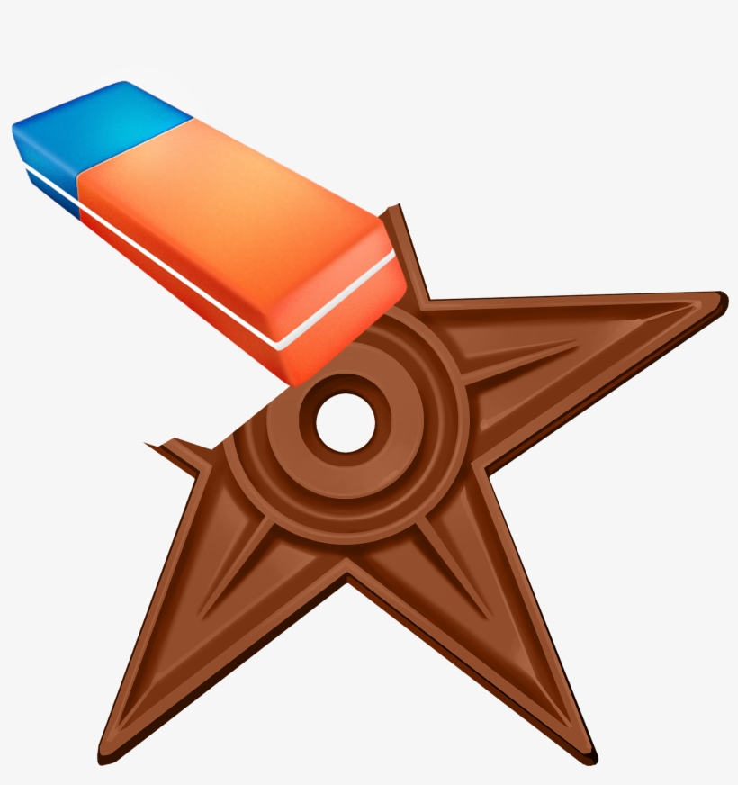 Eraser Barnstar Hires - Graphic Design: Questions And Answers, transparent png