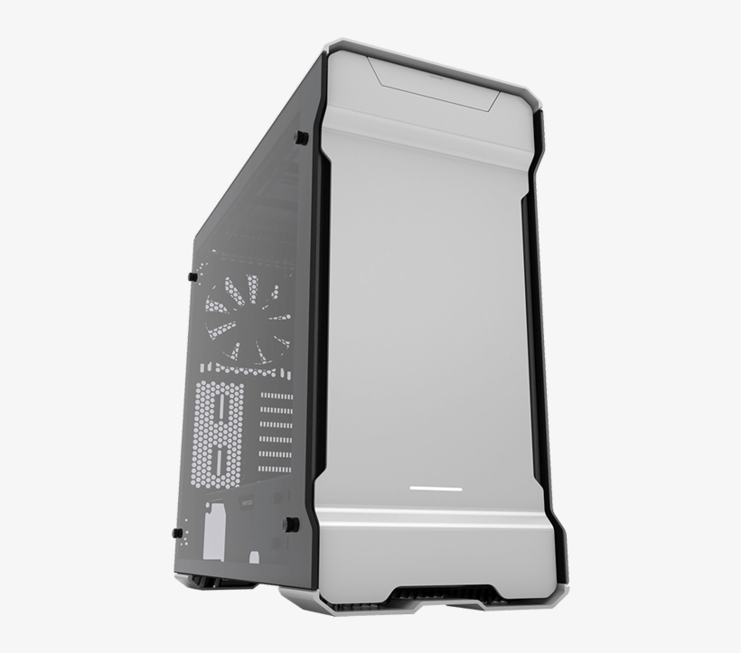 Zoom - Phanteks Enthoo Evolv Atx Tempered Glass Galaxy Silver, transparent png