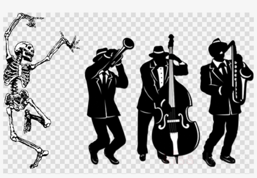 Download Great 20's Jazz Trio Silhouette Cutout Decorations - Great 20's Jazz Trio Silhouette Cutout Decorations, transparent png