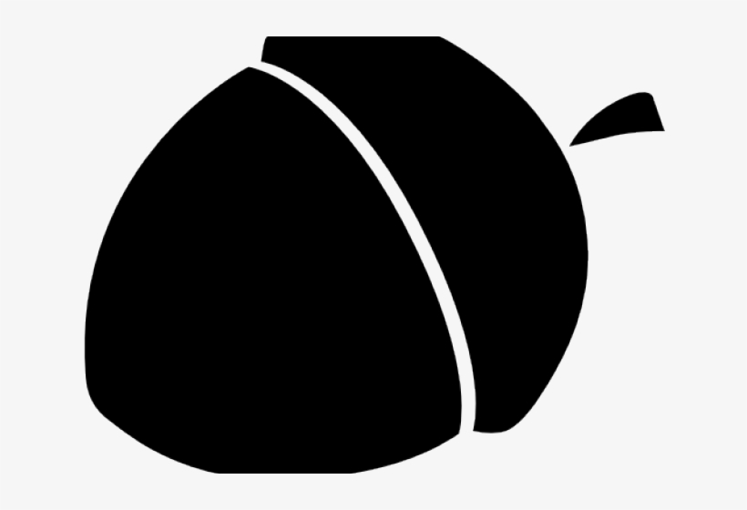 Acorn Clipart Simple - Purple Acorn Clipart, transparent png