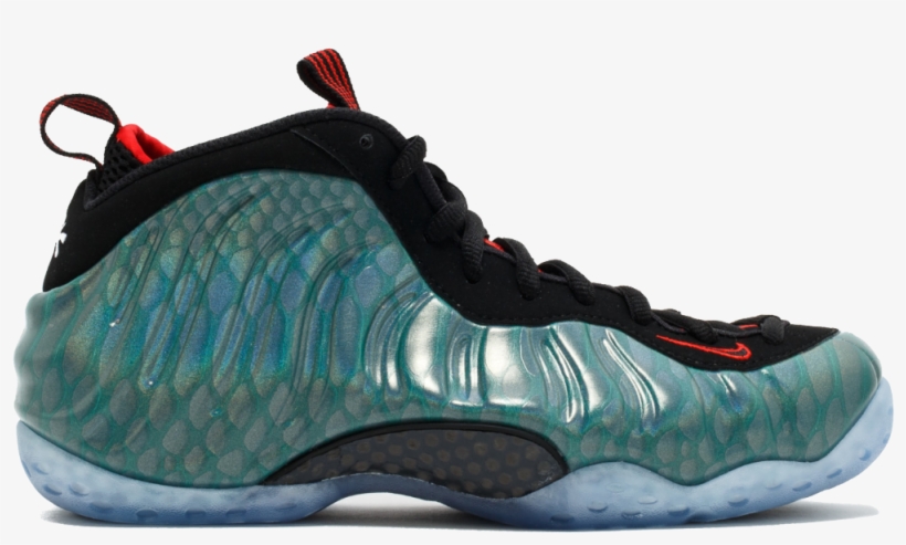 Air Foamposite One Gone Fishing Mens Shoe, transparent png