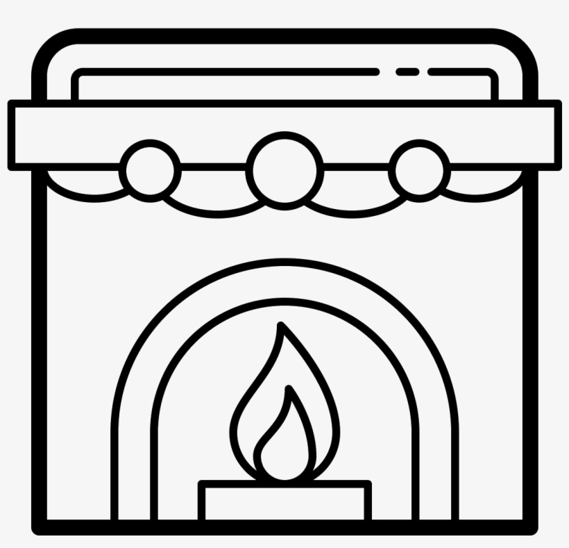 Fireplace Icon - Accumulator, transparent png