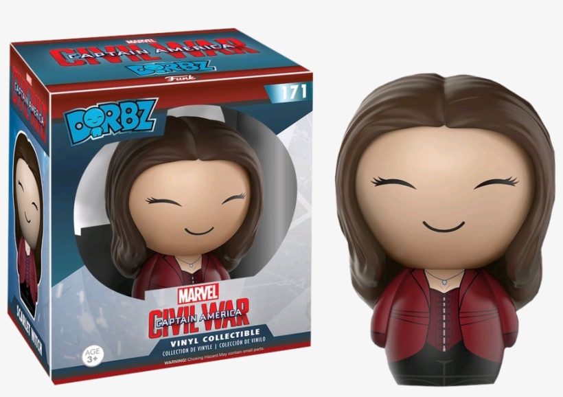 Scarlet Witch Dorbz Vinyl Figure - Funko Dorbz Scarlet Witch, transparent png