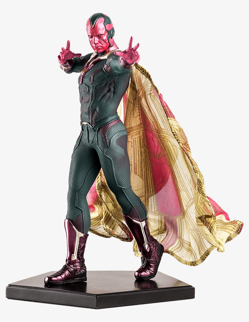Estatua Vision 1/10 - Captain America 3: Civil War - Vision 1:10 Scale Statue, transparent png