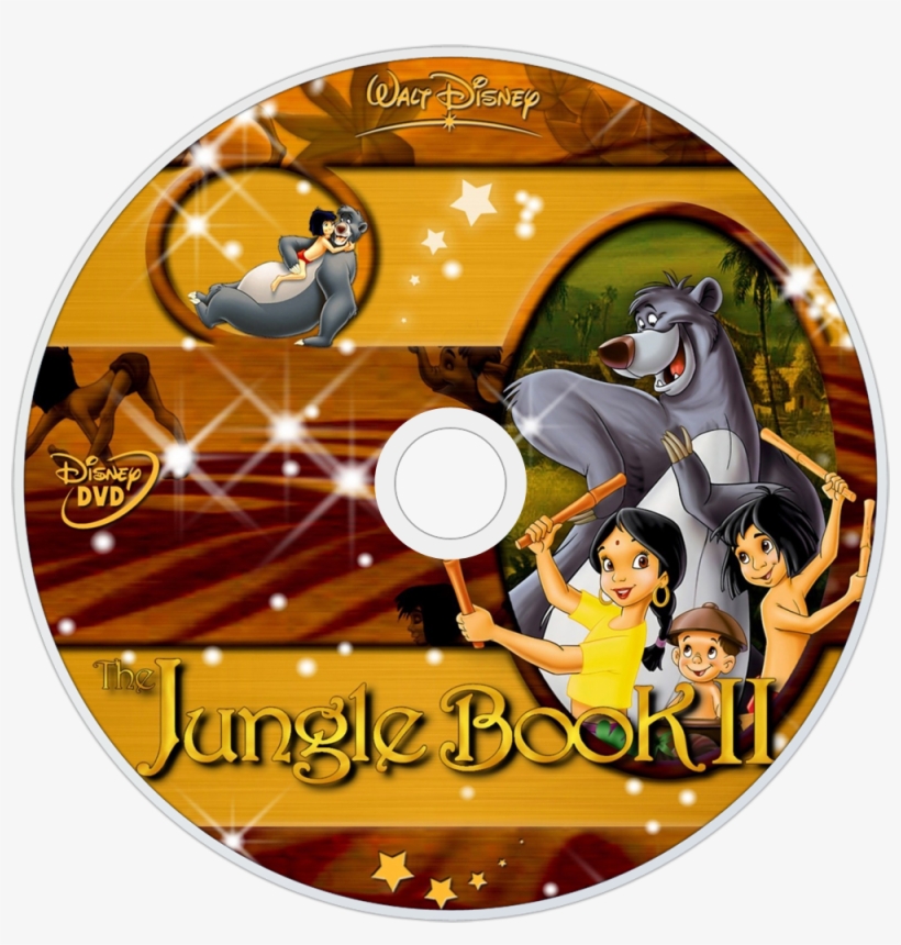 The Jungle Book 2 Dvd Disc Image - Jungle Book 2 Widescreen For Dvd, transparent png