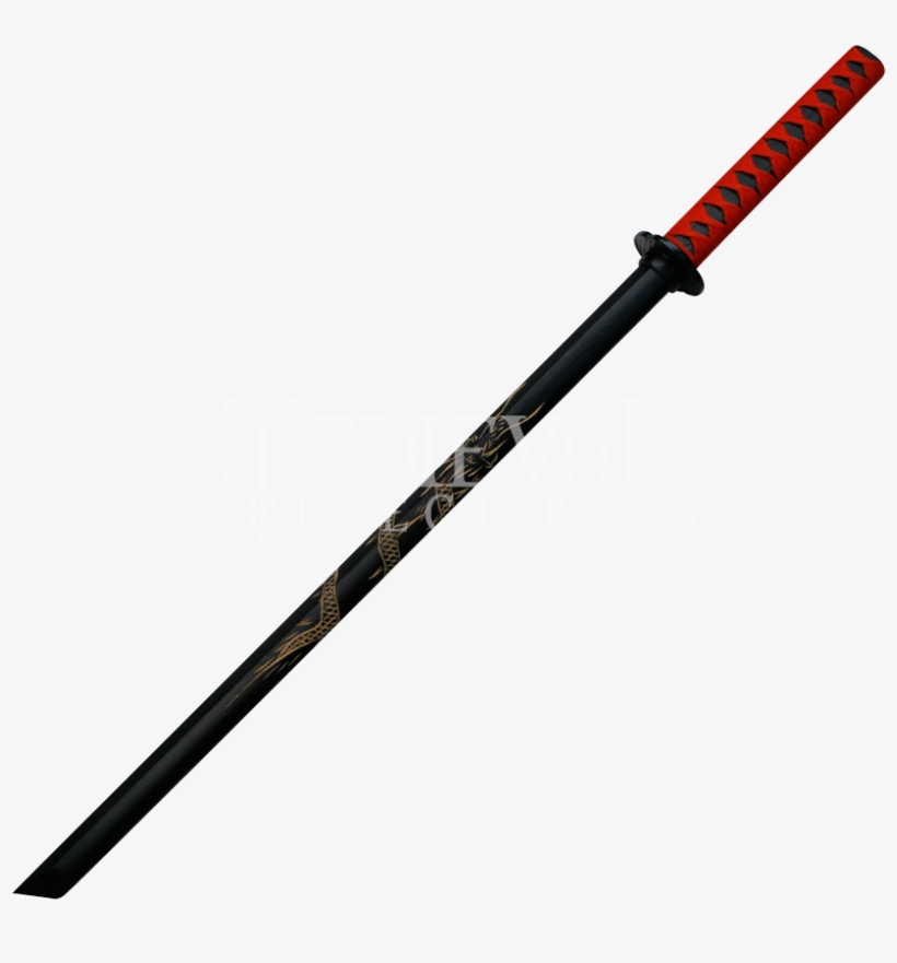 Black Engraved Dragon Bokken Sword - Easton Project 3 Adv, transparent png