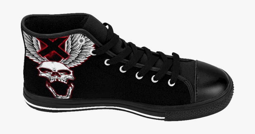 High Tops Sneakers/ Wings Of Mercy - Customstyle4u Deadpool #18 Men's Classic High Top Canvas, transparent png