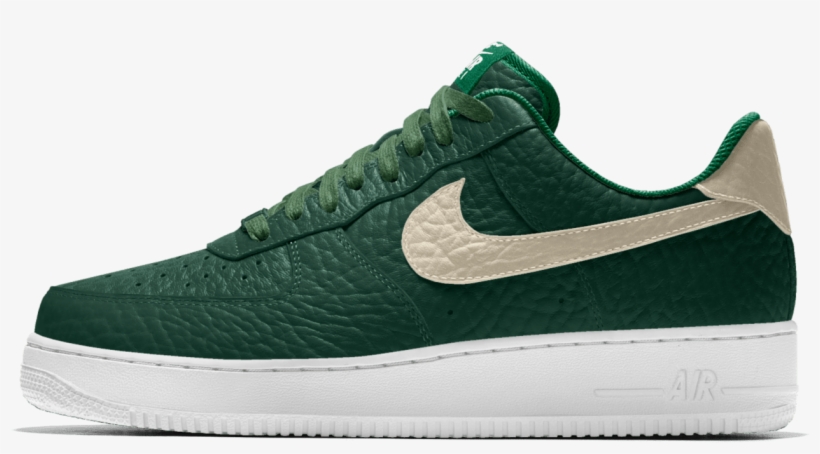 All 30 Team Logos Are Available Now On Nikeid - Nike Air Force 1 Bucks, transparent png