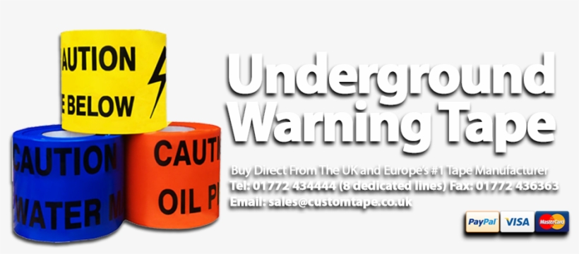 Underground Warning Tape From The Uk's - Underground Warning Tape Banner, transparent png
