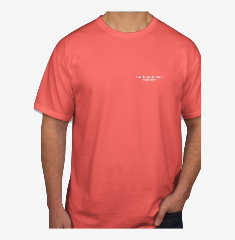 Ofo Short Sleeve Logo T-shirt In Watermelon - Color, transparent png