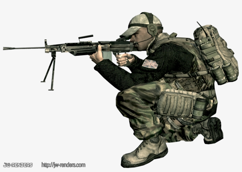 Personal Noobkilla34 1 Sas Soldier - Call Of Duty Soldier Png, transparent png