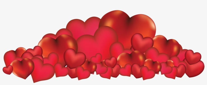 Bunch Of Heart Png Clipart - Bunch Of Hearts Png, transparent png