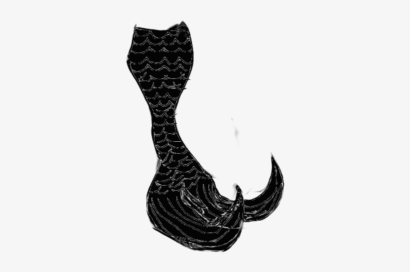 Clip Art Stock Png By Cookiebaby On Deviantart - Black Mermaid Tail Png, transparent png