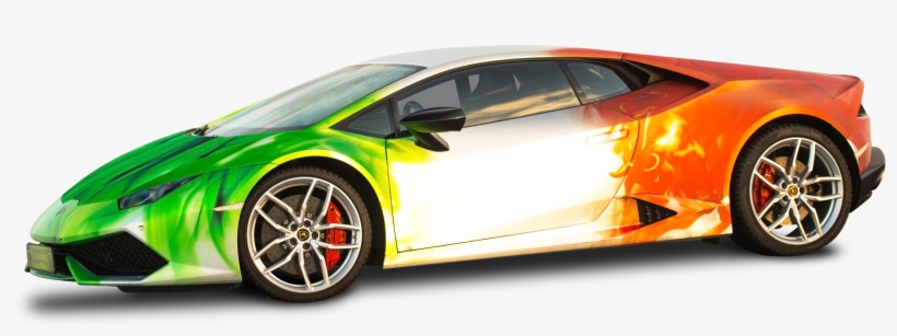 White And Red Lamborghini, transparent png