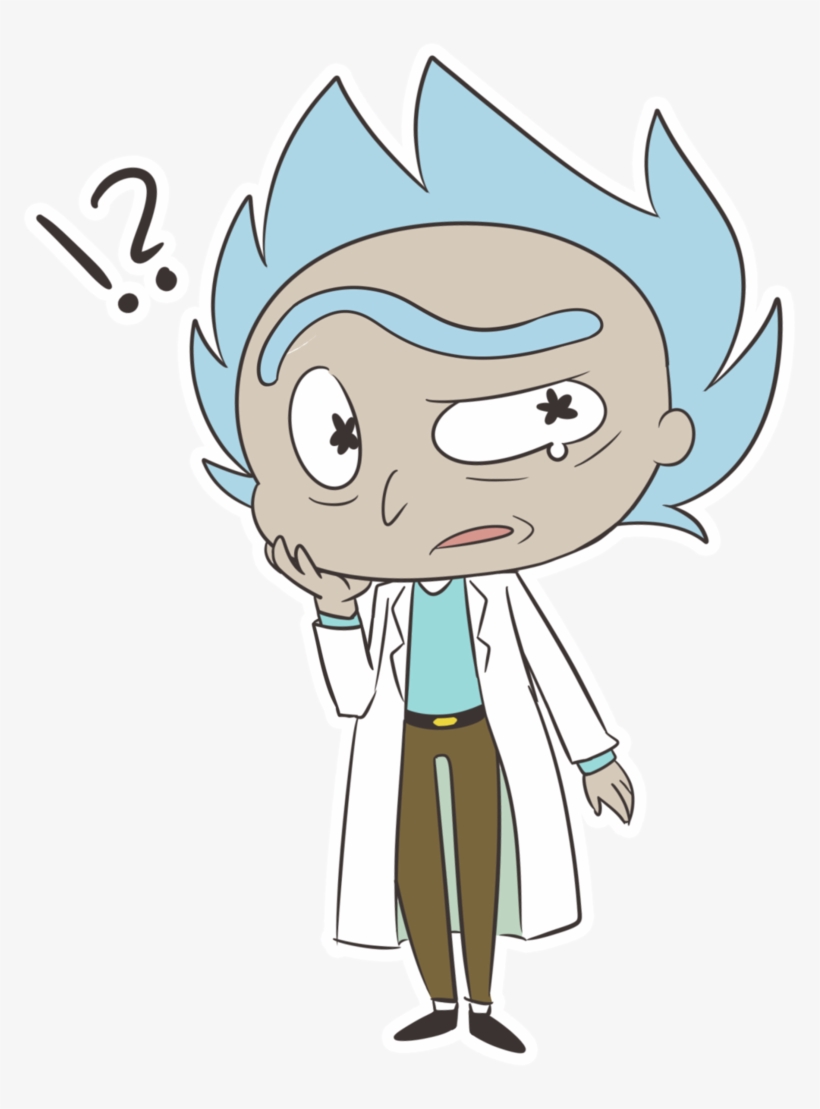 Rick And Morty - Rick And Morty Chibi, transparent png