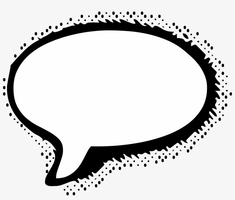 Speech Bubble Cartoon - Speech Bubble Comic Png, transparent png