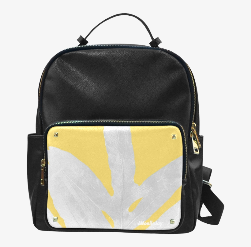 Pink Watercolor Campus Backpack - Yimao Sunflower Leather Backpack Fashion Handbags Mid, transparent png