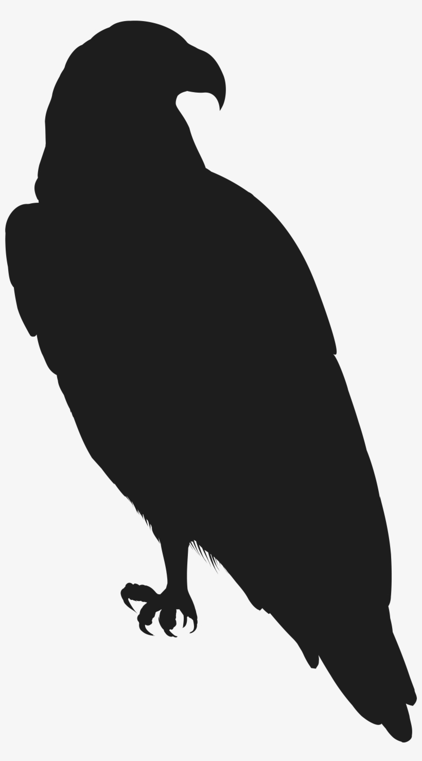 Silhouette Eagle Png, transparent png