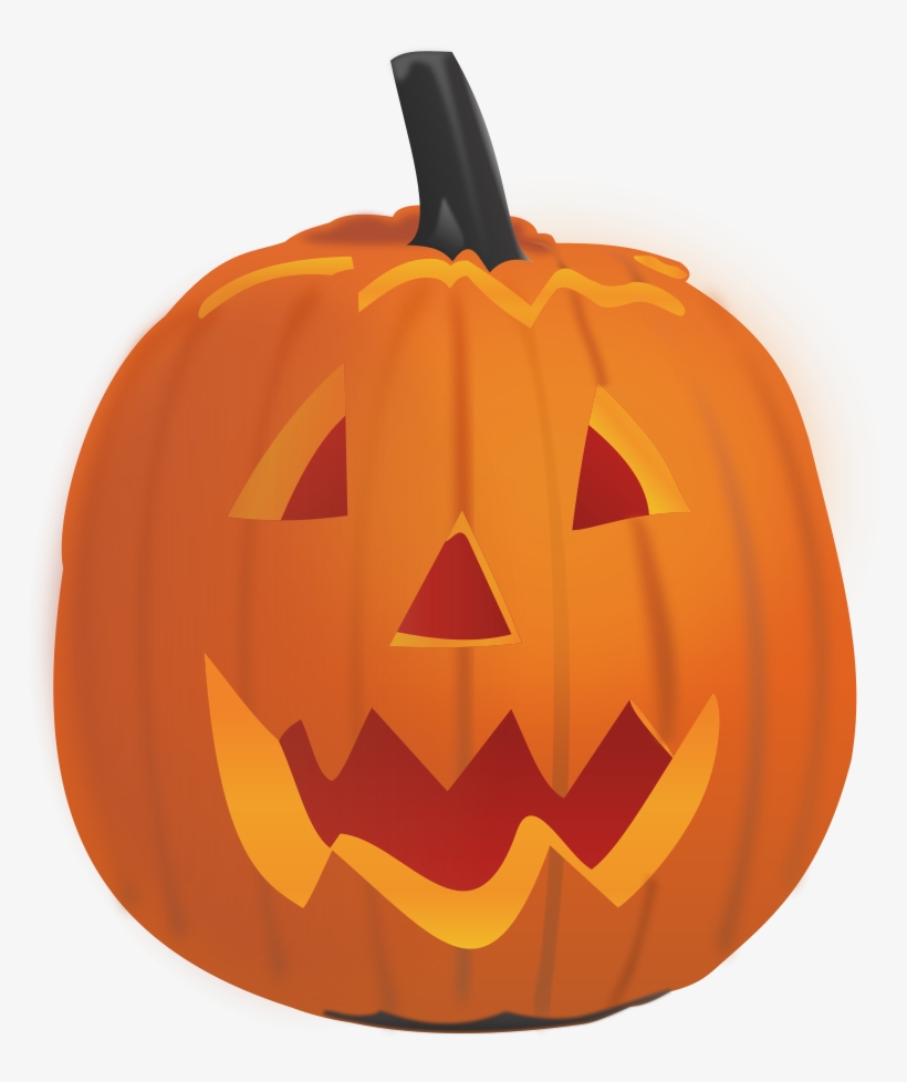 Pumpkin Clipart Vector - Transparent Jack O Lantern, transparent png
