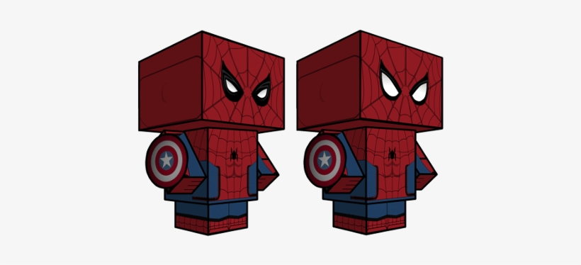 spiderman paper toy