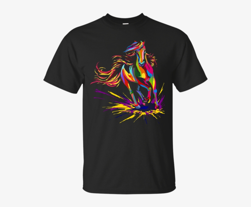 Check Our New "horses Watercolor T Shirt I Love Horse - Zombie-outbreak-response-team Tanks, transparent png
