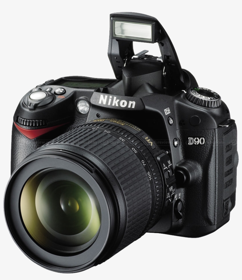 Photo Camera Png Image - Nikon D90, transparent png