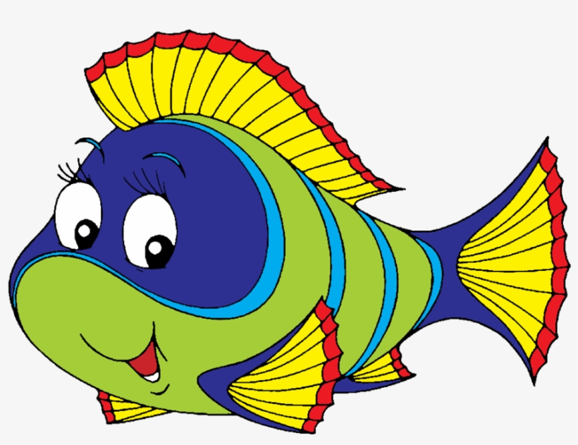 Fish Png Clipart - Pez De Colores Dibujo, transparent png