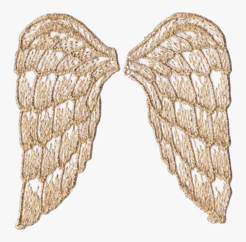 Clipart Angel Clear Background - Gold Angel Wings Png, transparent png