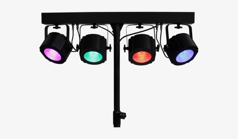 Picture Free Library Dj Lights Clipart - Blizzard Weather System Cob 4 Fixture Led Bar, transparent png