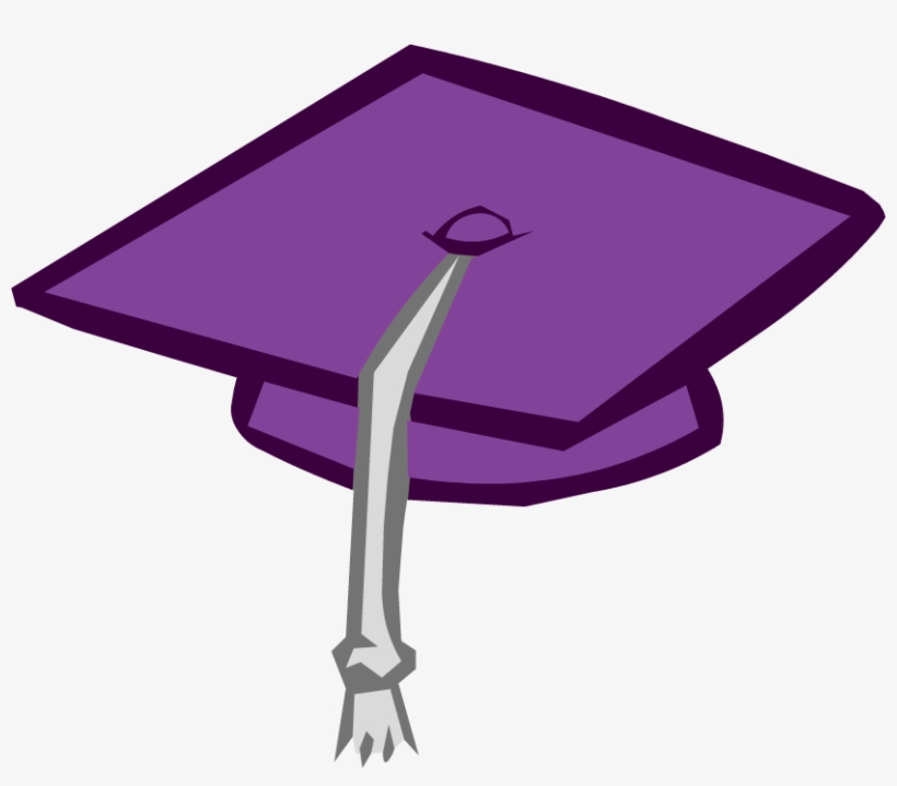 Purple Graduation Cap - Purple Graduation Cap Png, transparent png