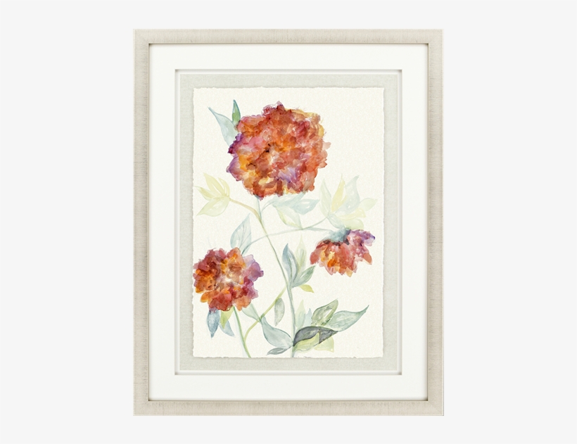 Floral Fantasy Ii - Zinnia, transparent png