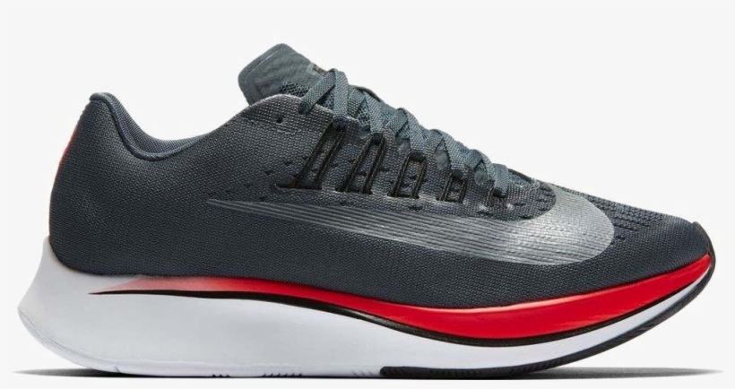 Nike Running Shoes Png Image - Nike Womens Zoom Fly Blue Fox Ice Blue Bright Crimson, transparent png