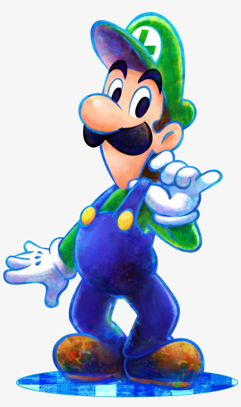 Luigi Dream Team - Luigi Mario And Luigi, transparent png