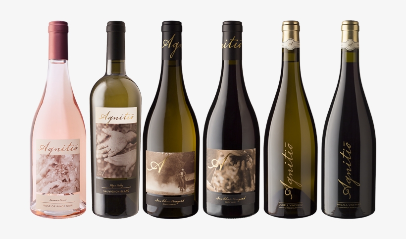 Agnitio Wines - Wine Bottles Png, transparent png