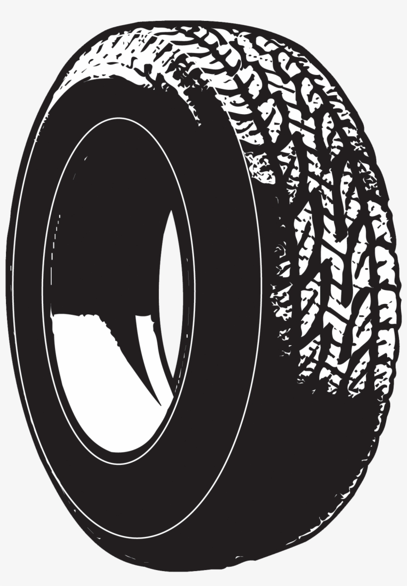 Automobile Tire Care Maintenance - Tire Clipart, transparent png