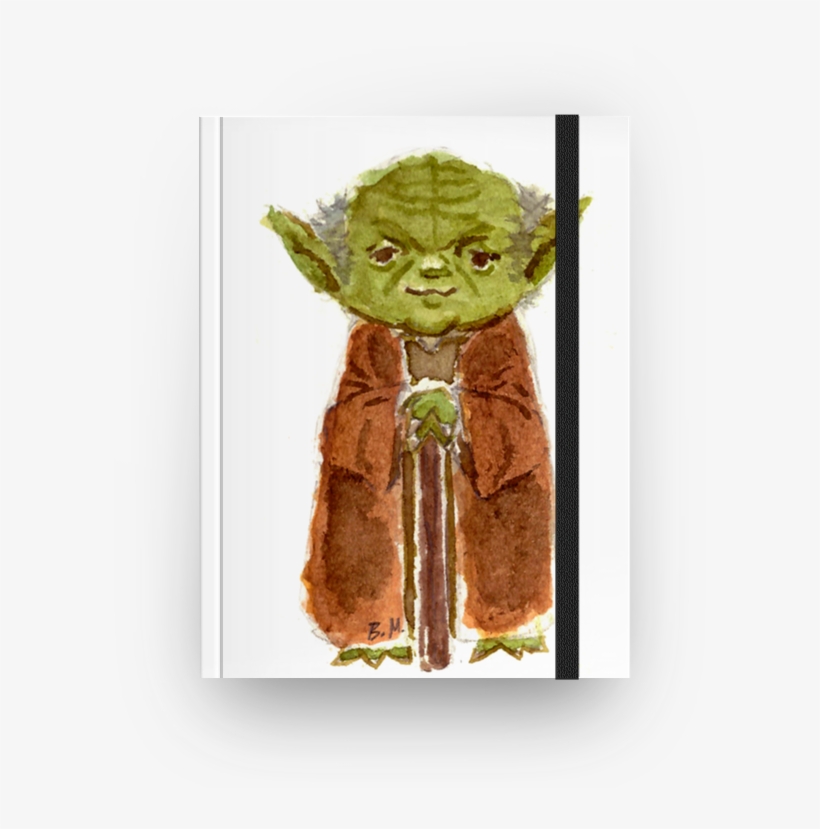 Caderno Master Yoda De Bunny -kna - Yoda, transparent png