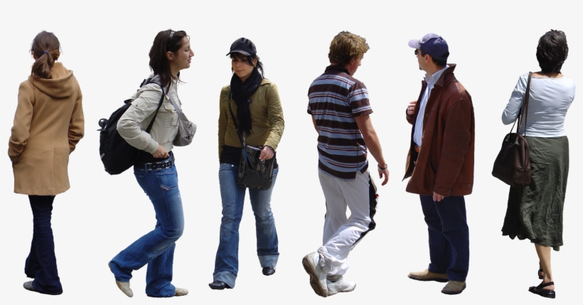 Compositing People Textures In Architectural Rendering, transparent png