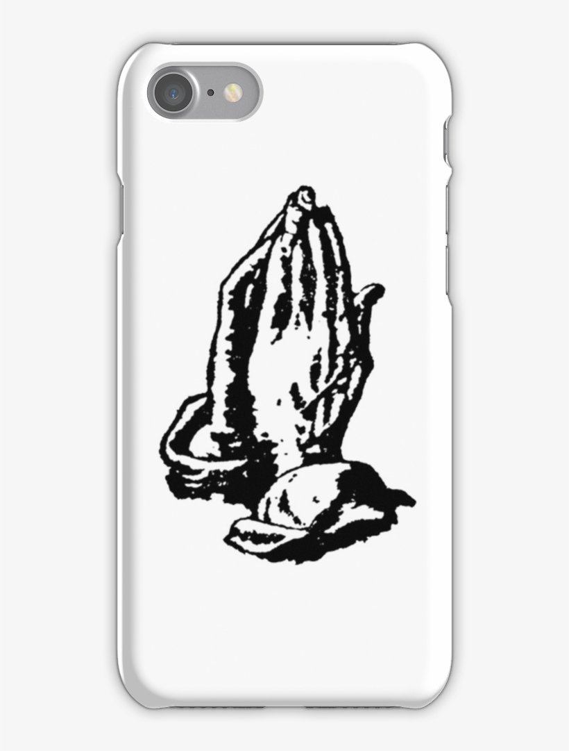 Praying Hands 6 God Iphone 7 Snap Case - Drake 6 God, transparent png