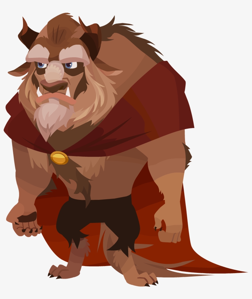 Kingdom Hearts X Beast - Kingdom Hearts Unchained X Belle, transparent png