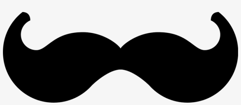 Cool Clipart Moustache - Curly Mustache Clip Art, transparent png
