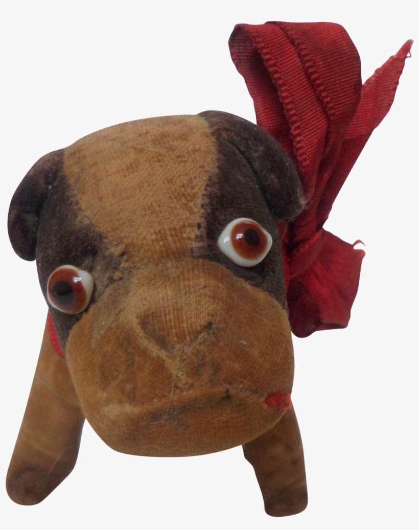 Comical French Bulldog Glass Eyes C1920 - Dog, transparent png