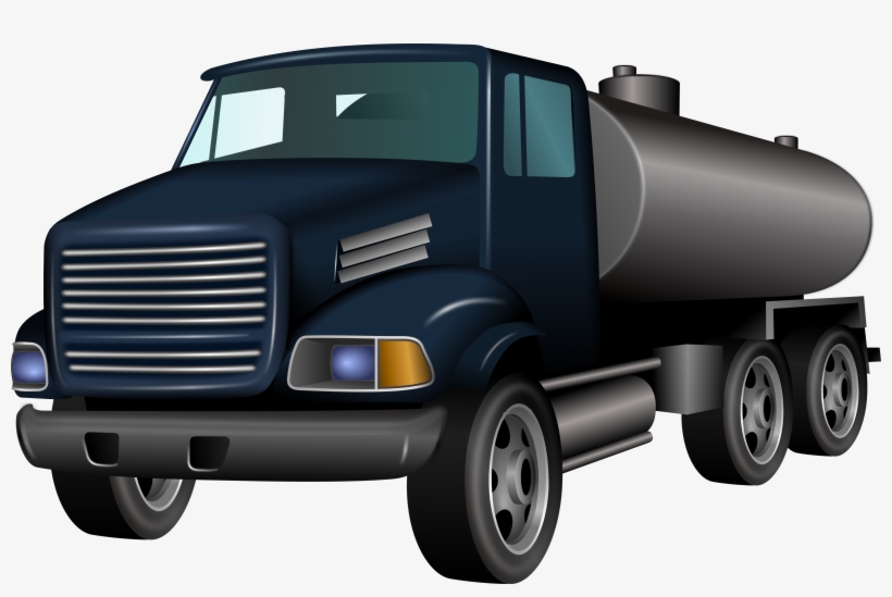 A Tank Truck - Truck Clip Art, transparent png