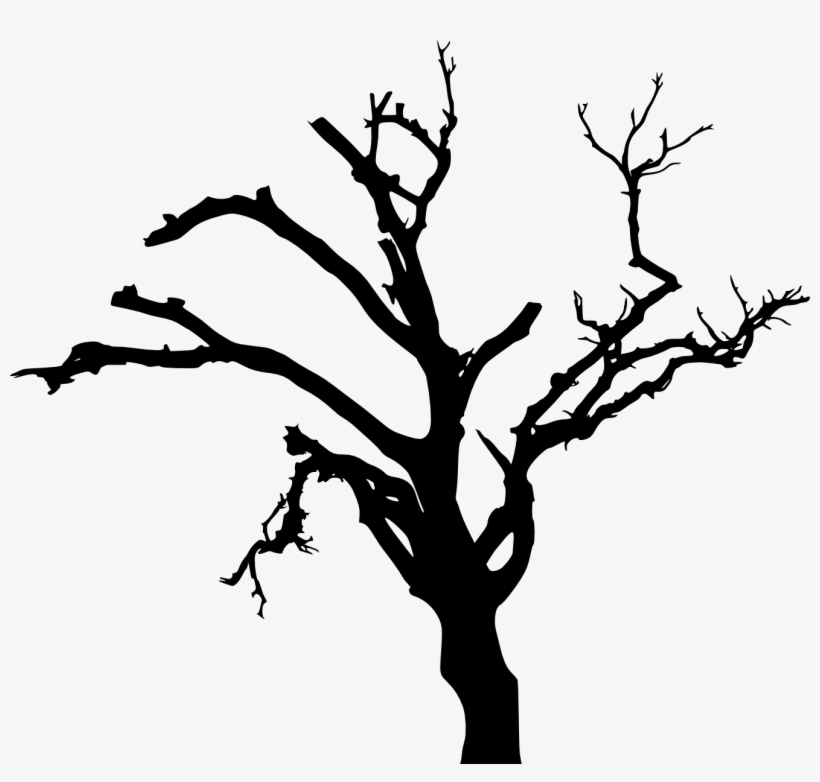 10 Spooky Dead Tree Silhouette Vol - Scary Tree Silhouette Png, transparent png